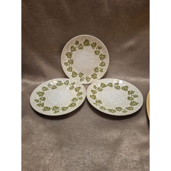 Vintage Royal-Ironstone Trellis Set Of 3 Salad Plates - Picture 1 of 7